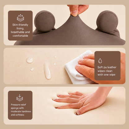 ComfortNest Heated Neck Pillow Massager