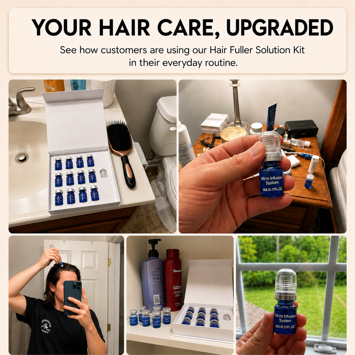 The Ultimate Hair Growth Infusion Kit